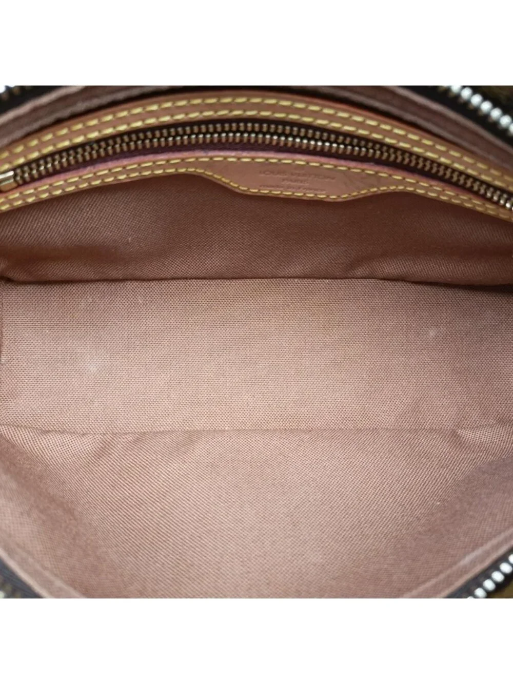 Louis Vuitton Panda Trotter Monogram Brown Multicolor Canvas Leather Shoulder